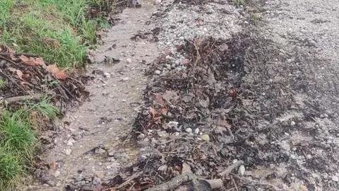 Carretera en La Monta&ntilde;a que urge el Partido Popular que se repare | Foto: PP