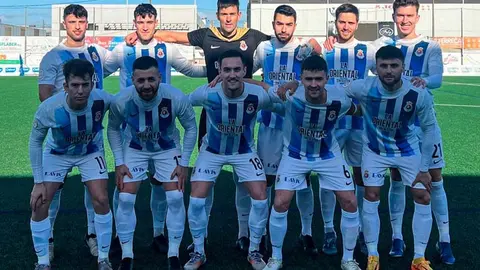Once inicial del conjunto blanquiazul en Carballo | Foto: RSGT