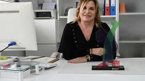 La empresaria Eva Olaiz, Mujer Referente de Polanco de 2025