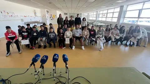 Los alumnos del colegio El Mimbral nos cuentan su proyecto de Marzas Solidarias