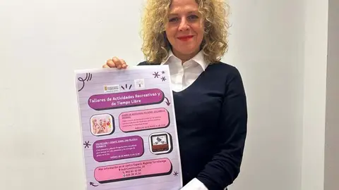 Patricia Portilla presenta el programa de actividades de Espacio Mujeres para marzo y abril