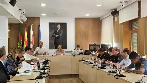Imagen de archivo de la &uacute;ltima Junta de Seguridad de Torrelavega | Foto: Ayuntamiento