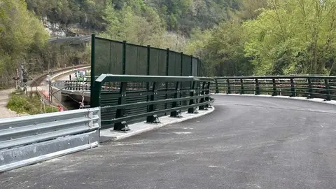 Nuevo paso elevado en San Pedro de Rudag&uuml;era | Foto: Ayuntamiento