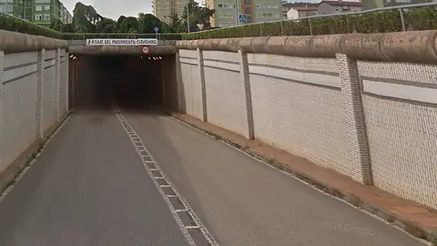 T&uacute;nel en el Barrio Covadonga