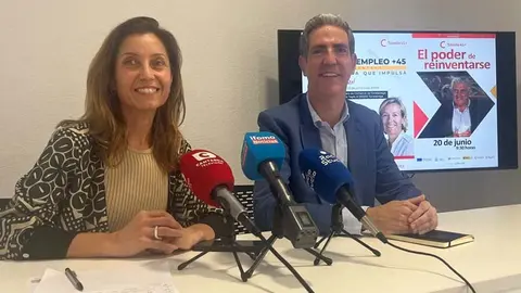 Carlos Augusto Carrasco y Ruth Villegas han presentado la feria de empleo para mayores de 45 a&ntilde;os | Foto: Radio Studio