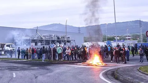 Imagen de agencia de una de las dos jornadas de huelga del metal