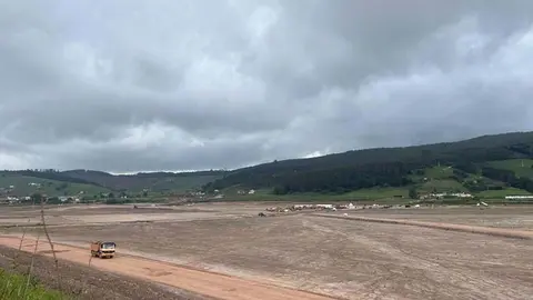 Obras en el pol&iacute;gono de La Pasiega