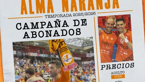 El BM Torrelavega lanza su campa&ntilde;a de abonados para la temporada 25/26 bajo el lema 'Alma Naranja'