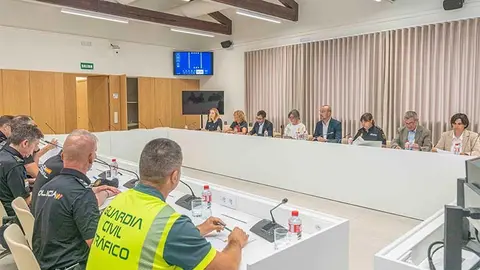 Junta Local de Seguridad de Torrelavega para preparar el operativo de las pr&oacute;ximas fiestas patronales.