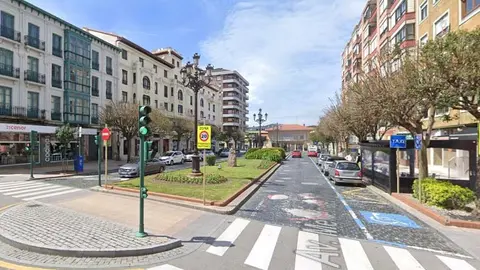 Avenida Men&eacute;ndez Pelayo de Torrelavega | Foto: Google Maps