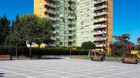 Zona del Barrio Covadonga donde se han producido dos tiroteos en el &uacute;ltimo a&ntilde;o y medio
