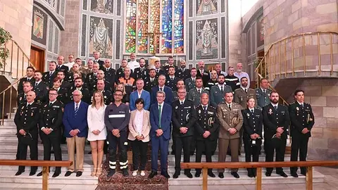 Foto de archivo de la celebraci&oacute;n de la festividad del patr&oacute;n de la Polic&iacute;a Local en Torrelavega.