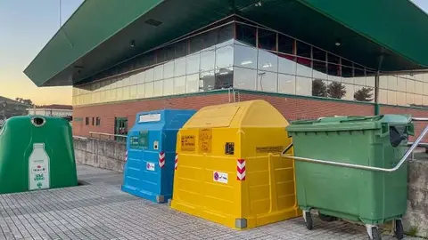 Contenedores de la recogida de basuras en Polanco | Foto: Ayuntamiento