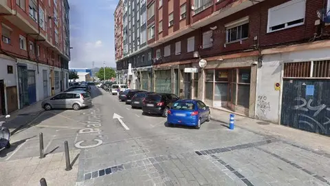 Calle Padre R&aacute;bago de Torrelavega, en La Inmobiliaria | Foto: Radio Studio