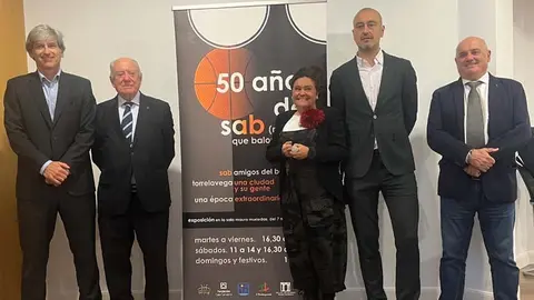 Presentaci&oacute;n de la exposici&oacute;n '50 a&ntilde;os del SAB Torrelavega' | Foto: Radio Studio