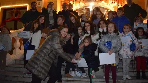 Imagen de archivo del Ayuntamiento de Pi&eacute;lagos con los ganadores del a&ntilde;o pasado