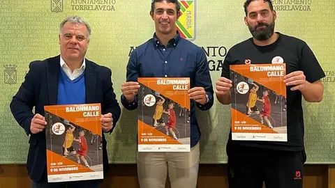 Quique Cruz, Nacho Gonz&aacute;lez y Dani Hern&aacute;ndez presentan la cita | Foto: Radio Studio