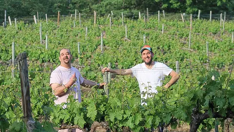 Los hermanos Lucio, los impulsores junto a su familia de Bodegas Cames&iacute;a