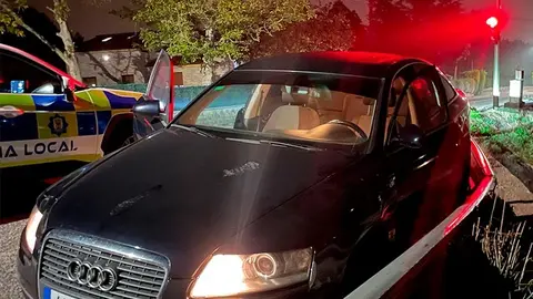En una de las persecuciones policiales contra este individuo, el ahora detenido se dio a la fuga por Ganzo, Sierrallana y Puente San Miguel, hasta colisionar en la rotonda de Queveda desde donde huy&oacute; a pie campo a trav&eacute;s.