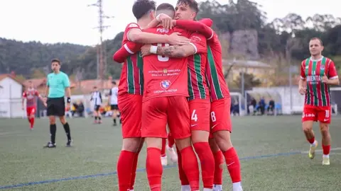 Celebraci&oacute;n de uno de los tantos en el Eusebio Arce | Foto: RSGT