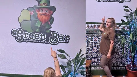 Karol B&aacute;ez en Green Bar