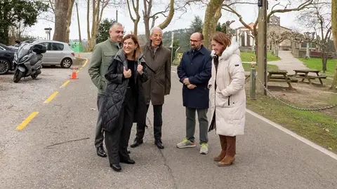 Imagen del Gobierno de Cantabria del inicio de las obras