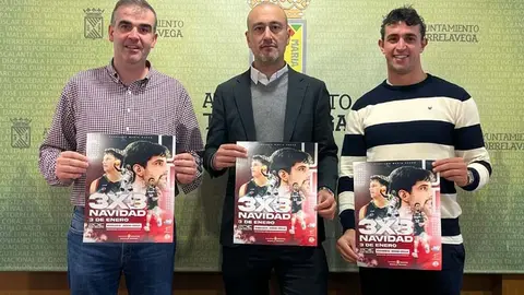 David Mangas, Javier L&oacute;pez Estrada y Nacho Gonz&aacute;lez promocionan el 3x3 | Foto: Radio Studio