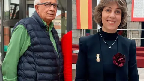 Emilio Centeno y Virginia Mart&iacute;nez, galardonados con la Medalla de Oro de la Sociedad Coral