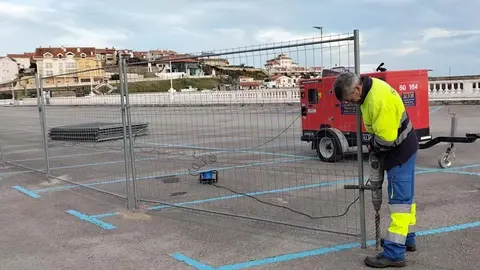 La empresa torrelaveguense Siec ha comenzado las obras, financiadas &iacute;ntegramente por fondos europeos | Foto: Ayuntamiento de Comillas