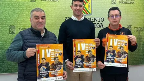 Presentaci&oacute;n del IV Torneo Invernal de Torrelavega | Foto: Radio Studio