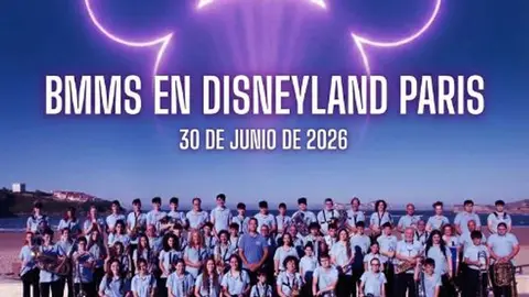 La Banda de M&uacute;sica de Suances actuar&aacute; en Disneyland