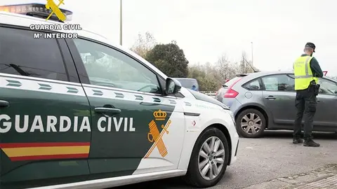 Control de seguridad ciudadana de la Guardia Civil de Cantabria.