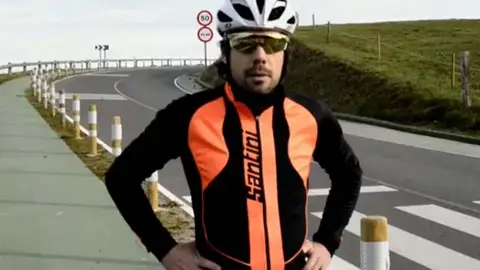 El ciclista torrelaveguense &Oacute;scar Freire presenta su desaf&iacute;o | Foto: YouTube