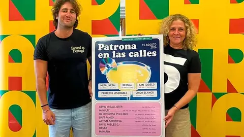 Emilio P&eacute;rez y Patricia Portilla presentan el cartel de 2026 | Foto: Radio Studio