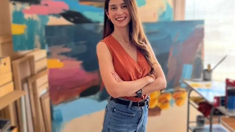 La artista Ana Sara Sober&oacute;n | Foto: UC