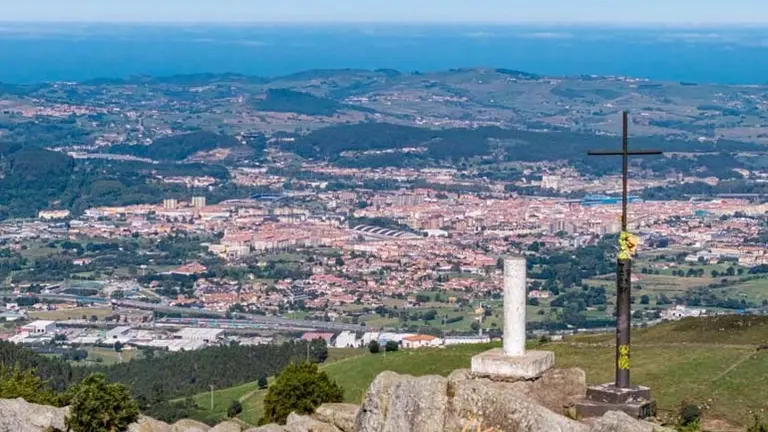 Vista general de Torrelavega desde el Dobra | Foto: Ayuntamiento