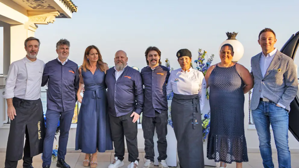 Embajadores de la regi&oacute;n que participaron en la promoci&oacute;n &lsquo;Las Cinco Cantabrias On Tour&rsquo; en M&aacute;laga