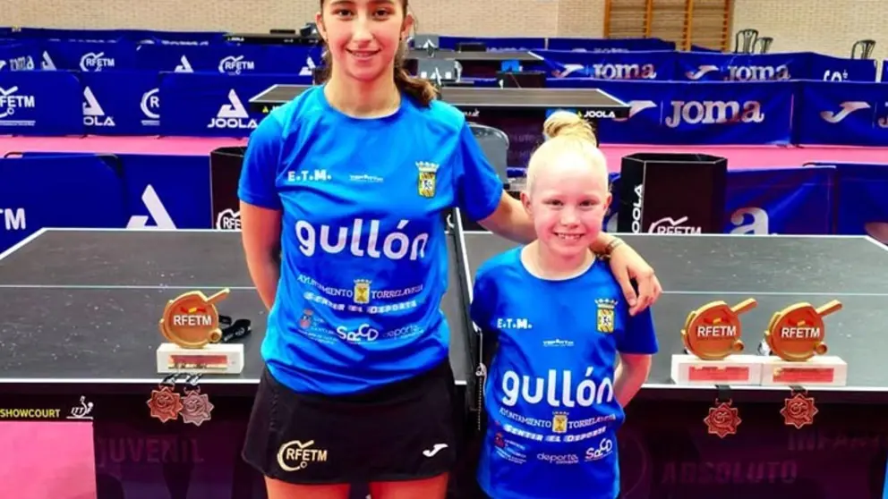 Elo&iacute;sa Barreda y Nerea Hidalgo fueron las protagonistas de la haza&ntilde;a deportiva del club de Torrelavega.