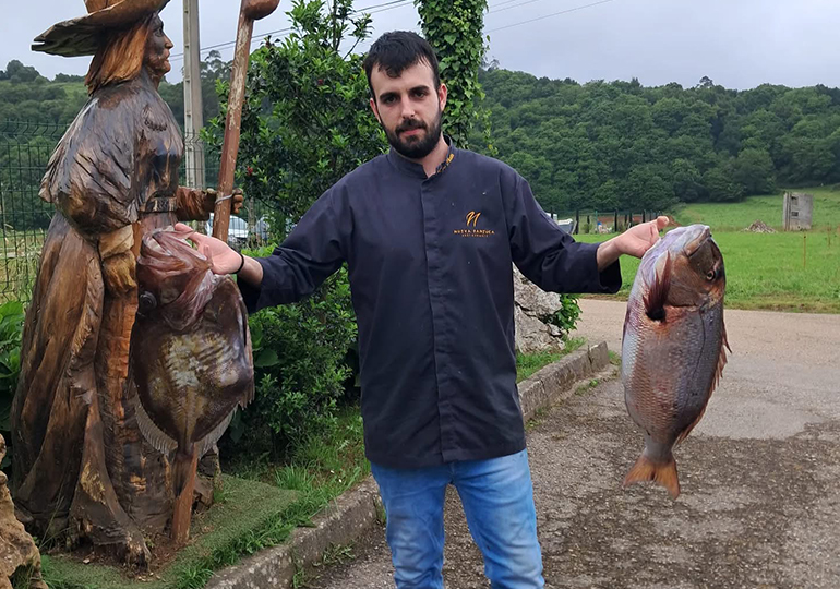 El chef Rubén Álvarez, del restaurante Nueva Santuca, de Santillana del Mar