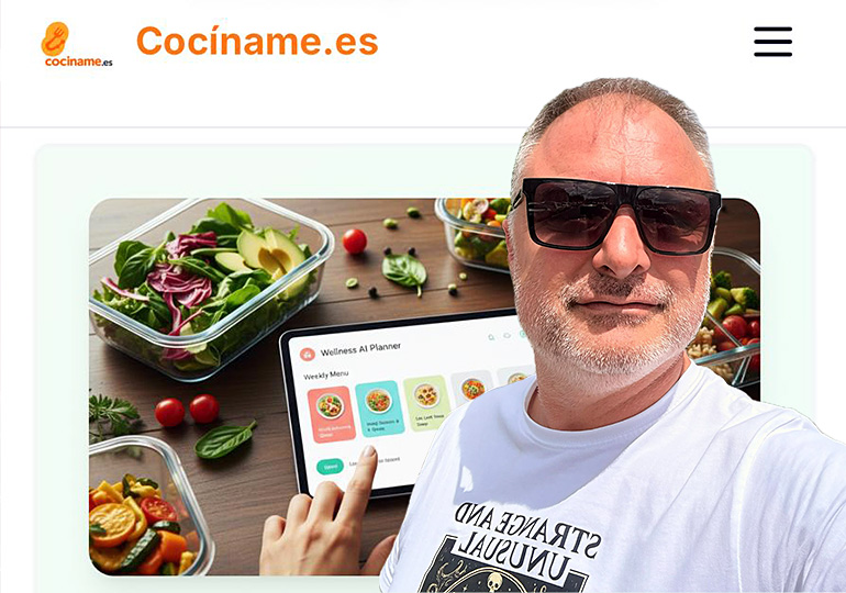 Carlos Carbonell, promotor del proyecto gastronómico Cociname.es