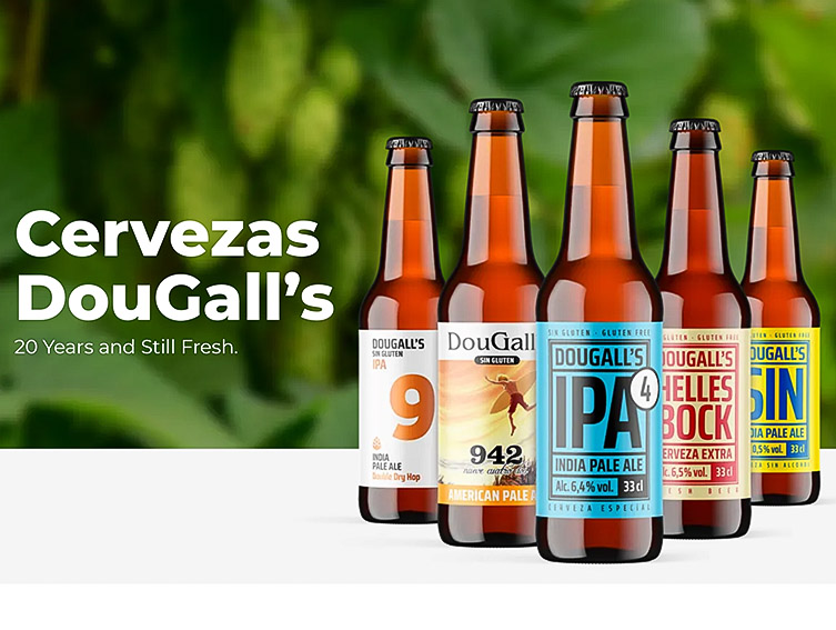 Catálogo de cervezas de Dougall’s